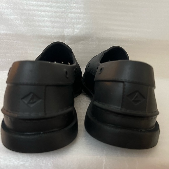 Sperry Top Sider Mens Black Float Boat Shoes Ventilated MS9 Casual Outdoor WS11 - Picture 5 of 16